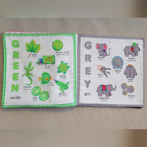 Baby books Colorful Kids Learning Book - Picture 5 of 8